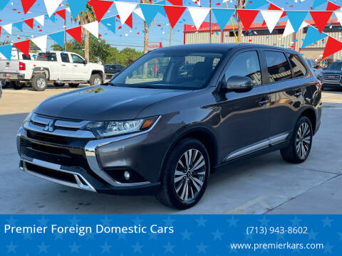2019 Mitsubishi Outlander for sale at Premier Foreign Domestic Cars in Houston TX