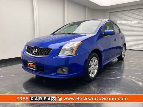 2012 Nissan Sentra for sale at Becks Auto Group in Mason OH