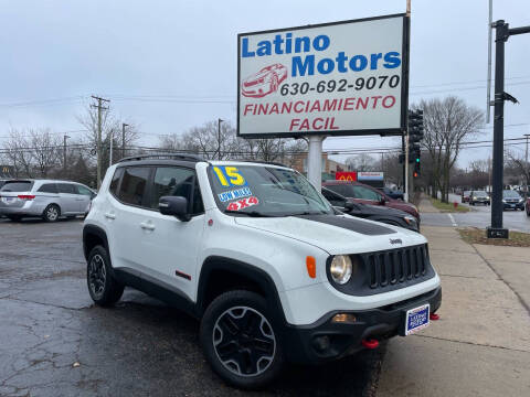 2015 Jeep Renegade for sale at Latino Motors in Aurora IL