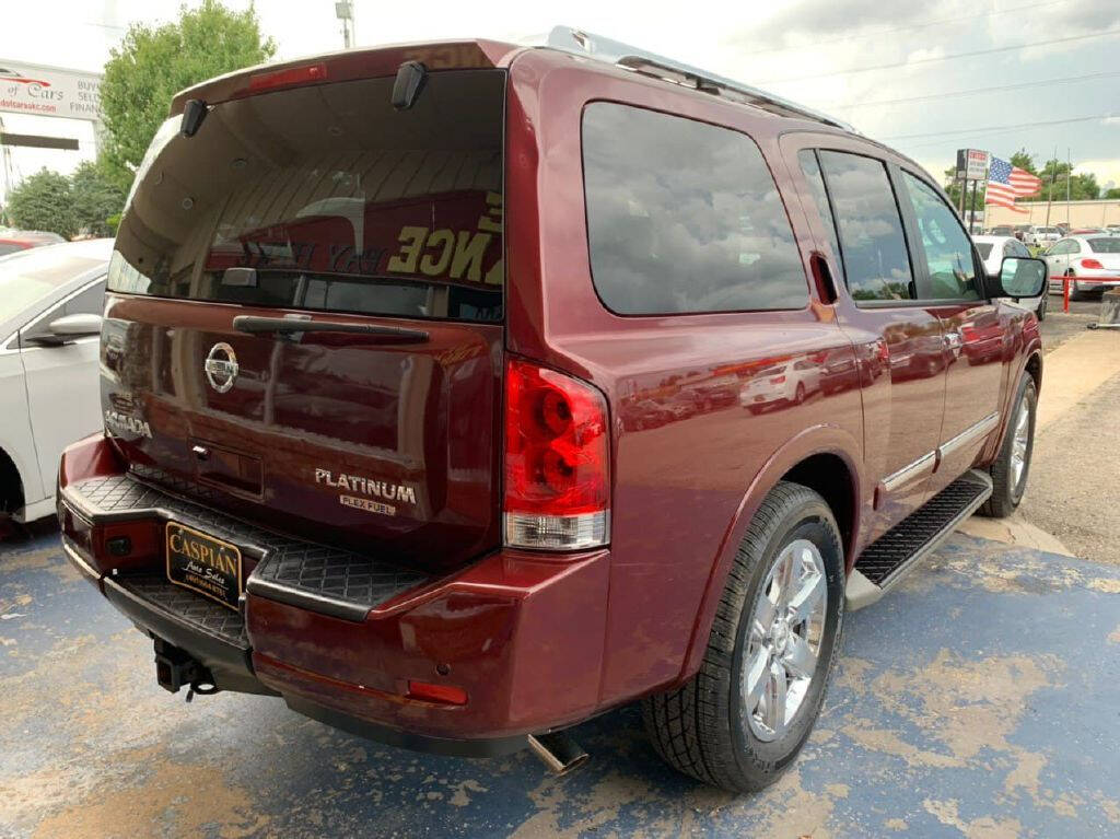 2012 Nissan Armada for sale at Caspian Auto Sales in Oklahoma City, OK