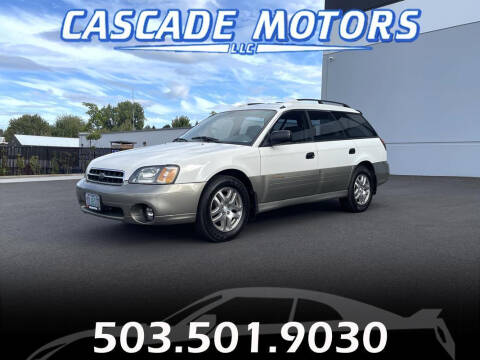 2001 Subaru Outback for sale at Cascade Motors in Portland OR