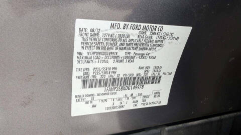 2013 Ford Taurus SEL