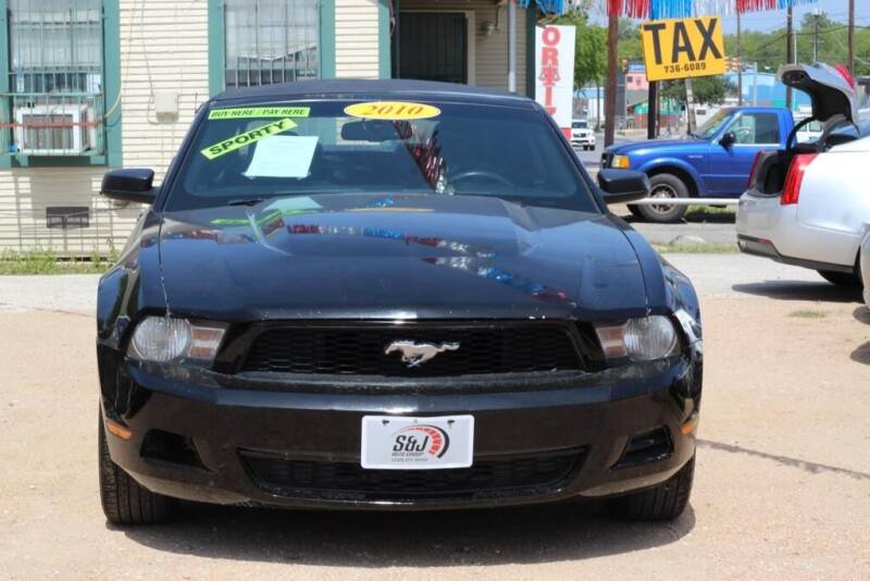 2010 Ford Mustang for sale at S & J Auto Group in San Antonio TX
