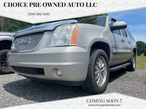 2008 GMC Yukon XL for sale at CHOICE PRE OWNED AUTO LLC in Kernersville NC