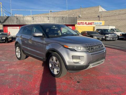 2012 Land Rover Range Rover Evoque for sale at Auto Planet in Las Vegas NV