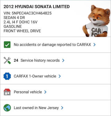 2012 Hyundai Sonata Limited