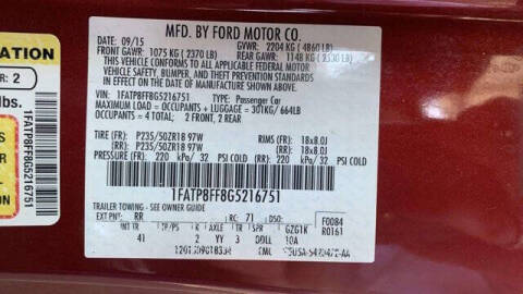 2016 Ford Mustang GT Premium