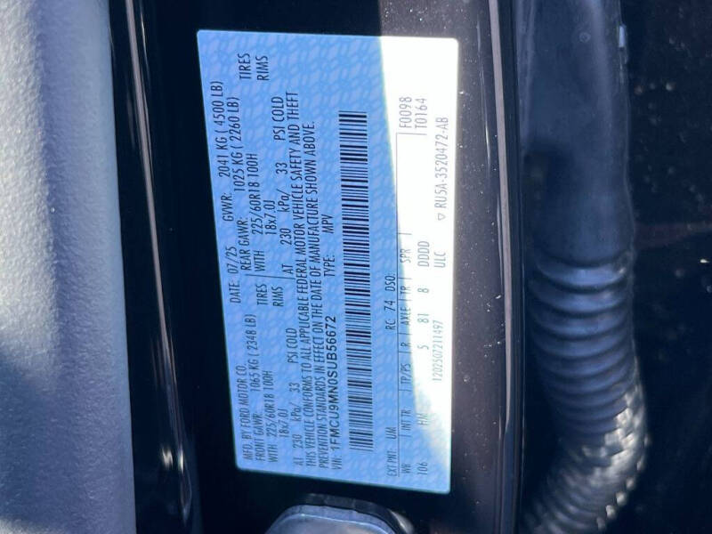 2025 Ford Escape ST-Line