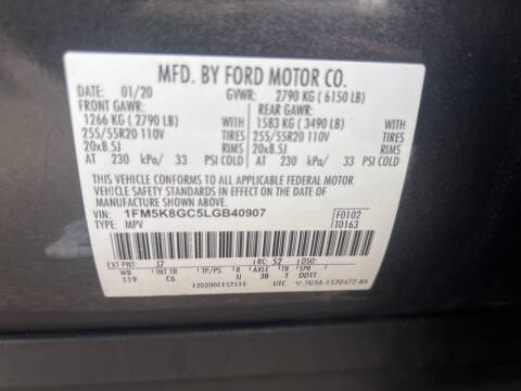 2020 Ford Explorer ST