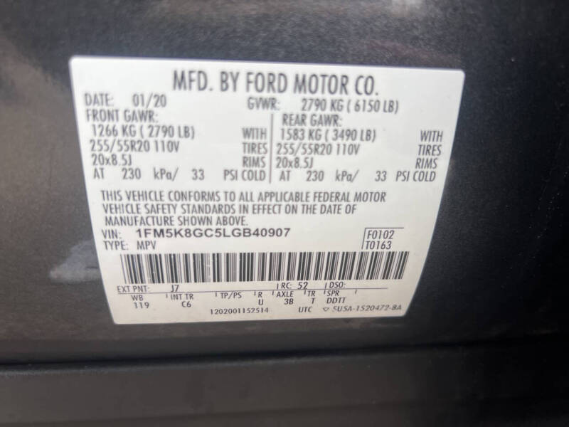 2020 Ford Explorer ST