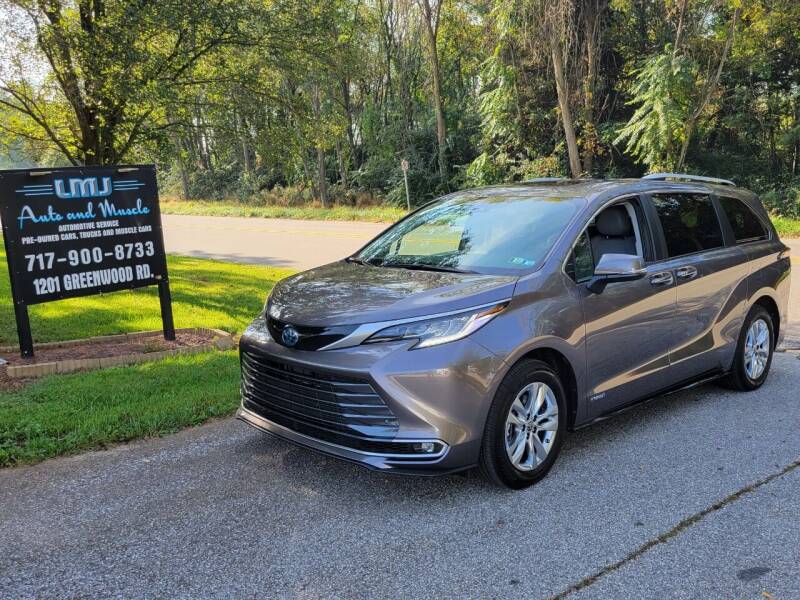 2021 Toyota Sienna for sale at LMJ AUTO AND MUSCLE in York PA