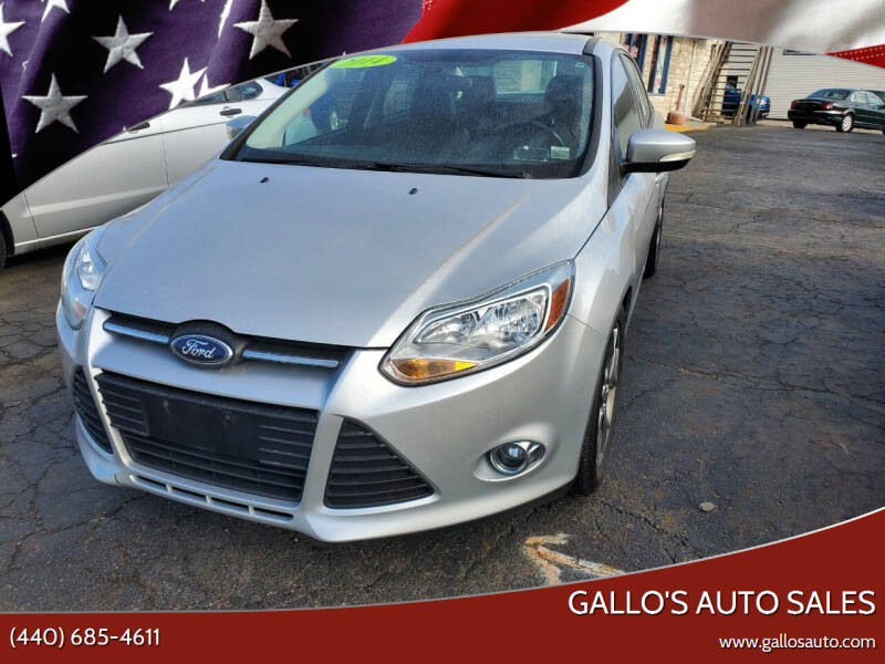 2014 Ford Focus for sale at Gallo's Auto Sales in North Bloomfield OH