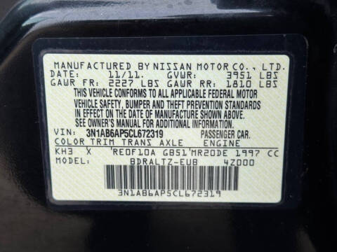 2012 Nissan Sentra