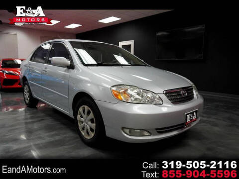 2006 Toyota Corolla for sale at E&A Motors in Waterloo IA