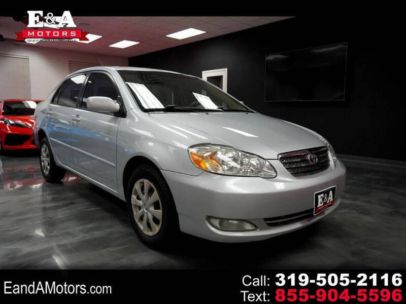 2006 Toyota Corolla for sale at E&A Motors in Waterloo IA