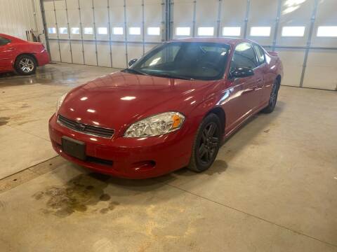 2007 Chevrolet Monte Carlo for sale at RDJ Auto Sales in Kerkhoven MN