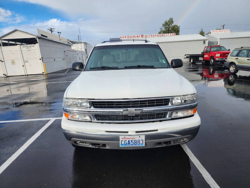 2002 Chevrolet Tahoe for sale at RAINIER AUTO SALES LLC in Rainier OR