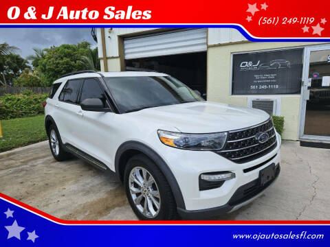 2020 Ford Explorer for sale at O & J Auto Sales in Royal Palm Beach FL