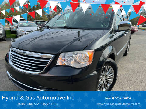 2013 Chrysler Town and Country for sale at Hybrid & Gas Automotive Inc in Aberdeen MD
