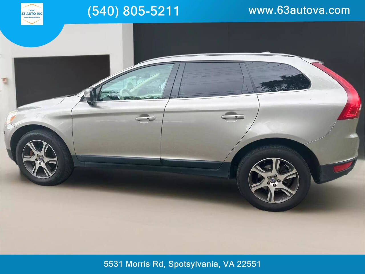 2013 Volvo XC60 for sale at 63 Auto Inc in Spotsylvania, VA