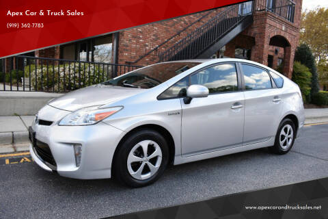 2013 Toyota Prius for sale at Apex Car & Truck Sales in Apex NC