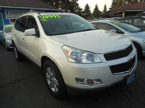 2012 Chevrolet Traverse for sale at Lino's Autos Inc in Vancouver WA