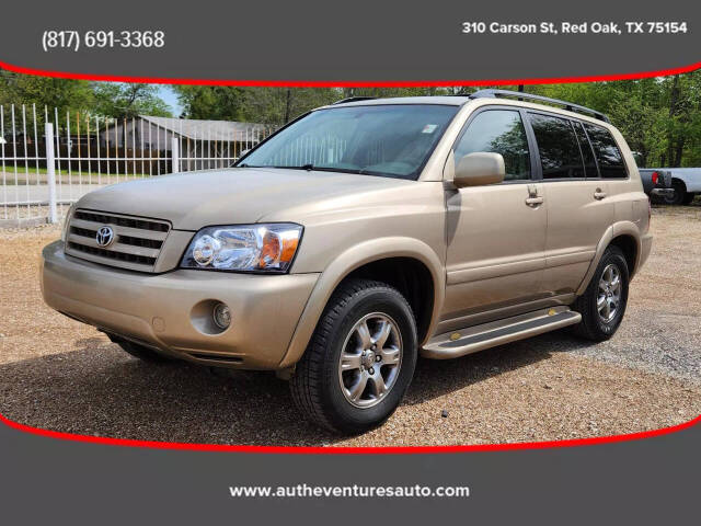 2005 Toyota Highlander for sale at AUTHE VENTURES AUTO in Red Oak, TX