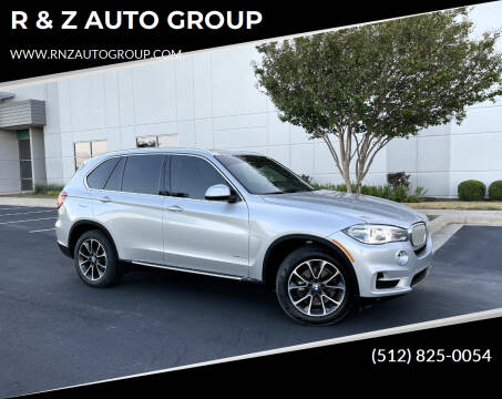 2017 BMW X5 for sale at R & Z AUTO GROUP in Austin TX