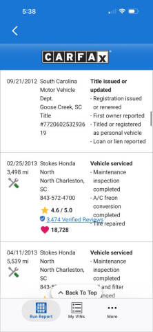 2012 Honda Odyssey EX