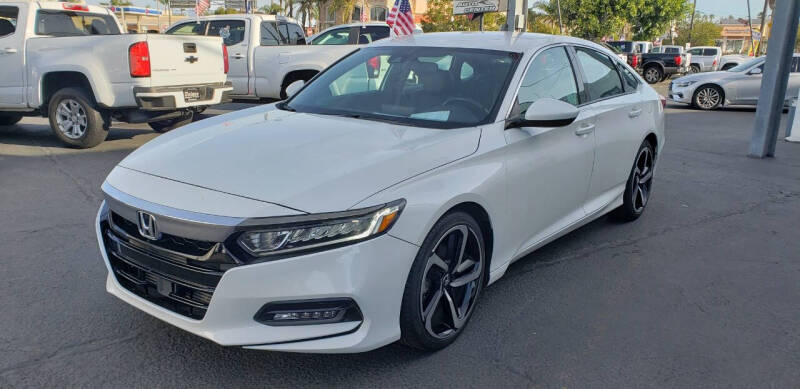 2020 Honda Accord for sale at Unique Auto Center in Oxnard CA