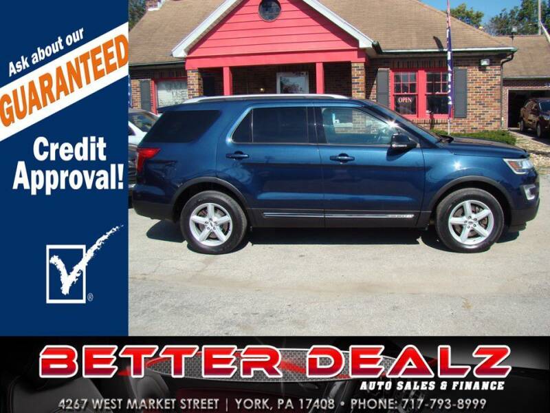 2017 Ford Explorer for sale at Better Dealz Auto Sales & Finance in York PA