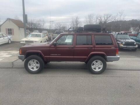 2001 Jeep Cherokee for sale at FUELIN FINE AUTO SALES INC in Saylorsburg PA