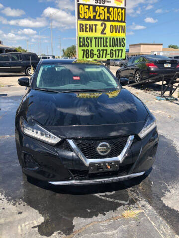 2021 Nissan Maxima for sale at Guru Auto Sales in Miramar FL