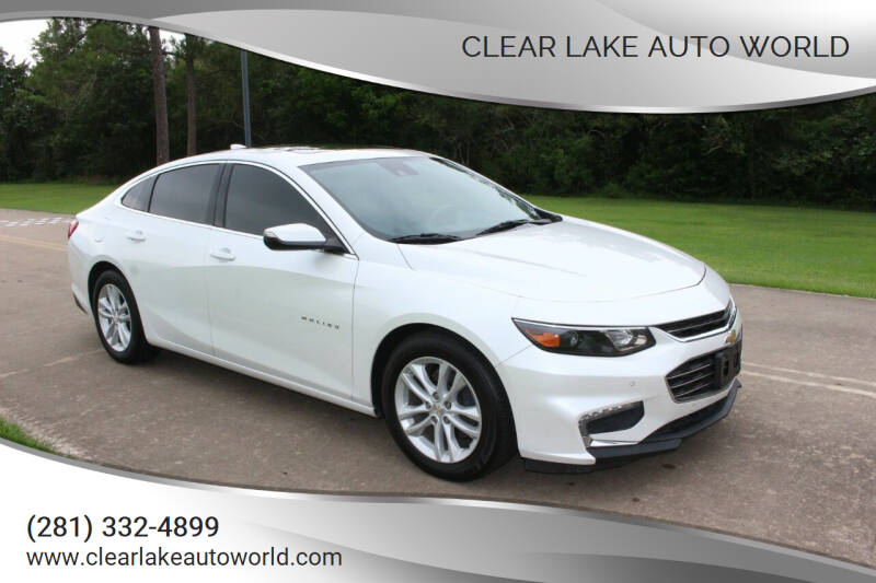 2017 Chevrolet Malibu for sale at Clear Lake Auto World in League City TX