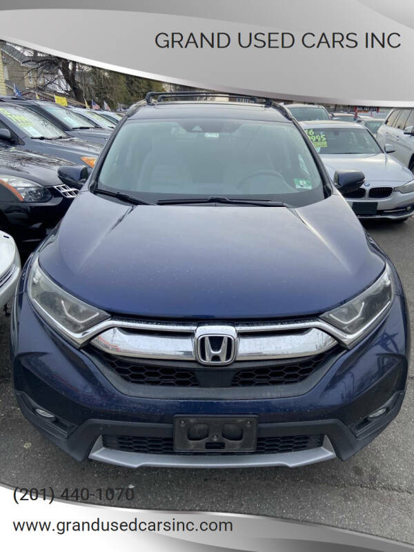 2018 Honda CR-V for sale at GRAND USED CARS  INC - GRAND USED CARS INC in Little Ferry NJ
