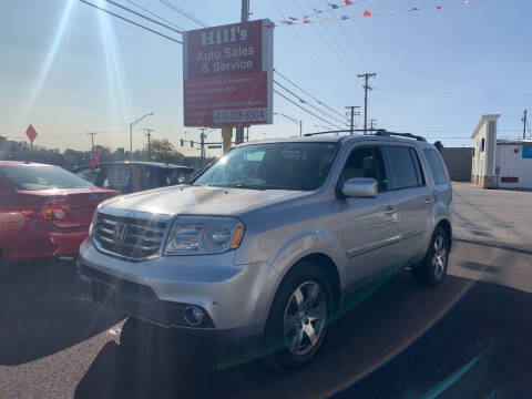 2013 Honda Pilot for sale at Hill's Auto Sales LLC in Bowling Green OH