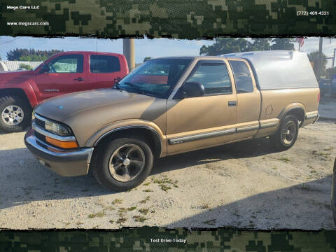 1999 Chevrolet S-10 for sale at Megs Cars LLC in Fort Pierce FL