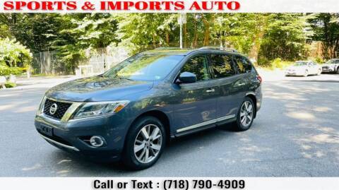 2014 Nissan Pathfinder for sale at Sports & Imports Auto Inc. in Brooklyn NY