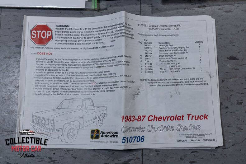 1983 Chevrolet C/K 10 Series