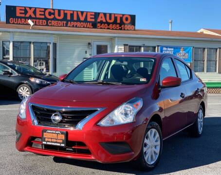 2016 Nissan Versa for sale at Executive Auto in Winchester VA