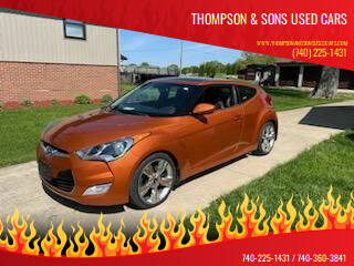 2012 Hyundai Veloster for sale at THOMPSON & SONS USED CARS in Marion OH