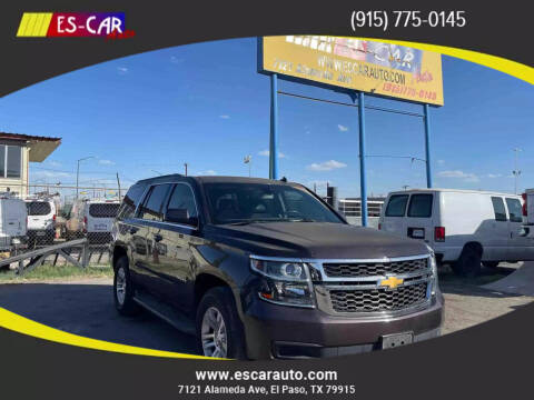 2015 Chevrolet Tahoe for sale at Escar Auto in El Paso TX