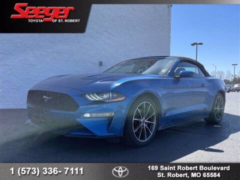 2019 Ford Mustang for sale at SEEGER TOYOTA OF ST ROBERT in Saint Robert MO