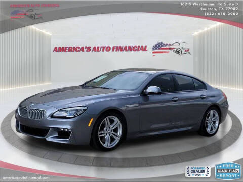 2016 BMW 6 Series 650i Gran Coupe