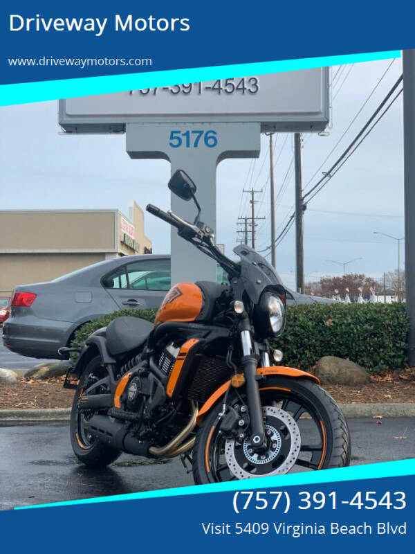 2019 Kawasaki EN650-E for sale at Driveway Motors in Virginia Beach VA