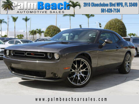 2018 Dodge Challenger for sale at Palm Beach Automotive Sales in West Palm Beach FL