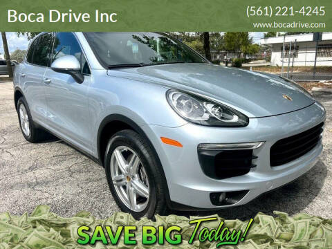 2016 Porsche Cayenne for sale at Boca Drive Inc in Oakland Park FL