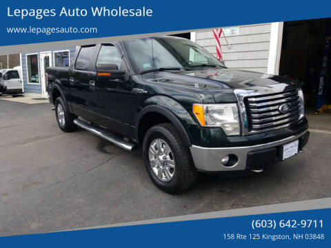 2012 Ford F-150 for sale at Lepages Auto Wholesale in Kingston NH