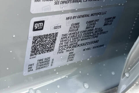 2025 Chevrolet Silverado 1500