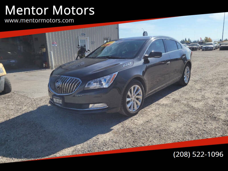 2014 Buick LaCrosse for sale at Mentor Motors in Idaho Falls ID